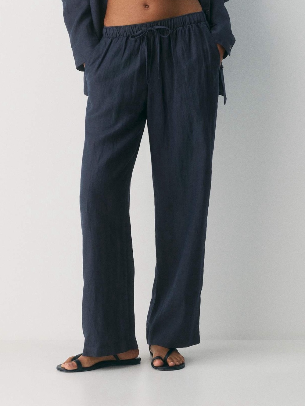 Aritzia Sail Linen Pant